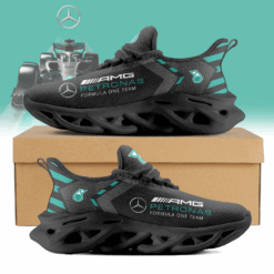 Gleammerch Mercedes AMG Petronas Max Soul Shoes Sneakers For Men And Women