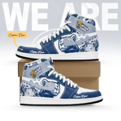 Gleammerch Penn State Nittany Lions AJ1 High Sneakers Shoes For Men And Women