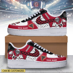 Gleammerch Atlanta Falcons Air Low-Top Sneakers Shoes For Men And Women