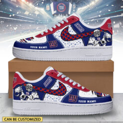 Gleammerch New York Giants Air Low-Top Sneakers Shoes For Men And Women