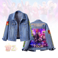 Gleammerch Descendants Zombies Denim Jacket Gift For Fans
