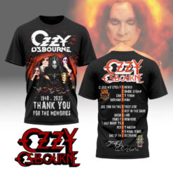 Gleammerch Ozzy Osbourne T-Shirt Gift For Fans