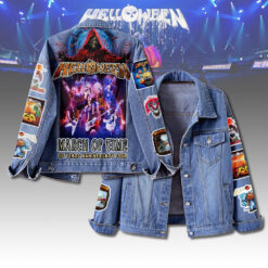 Gleammerch Helloween Denim Jacket Gift For Fans