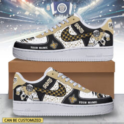 Gleammerch New Orleans Saints Air Low-Top Sneakers Shoes For Men And Women