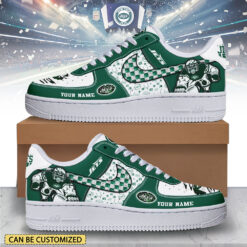 Gleammerch New York Jets Air Low-Top Sneakers Shoes For Men And Women