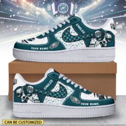 Gleammerch Philadelphia Eagles Air Low-Top Sneakers Shoes For Men And Women