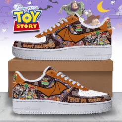Gleammerch Toy Story x Halloween Air Low-Top Sneakers Shoes For Men And Women