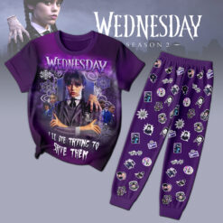 Gleammerch Wednesday x Halloween Pajamas Full Set Gifts For Fans