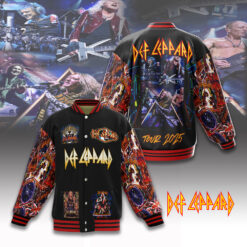 Gleammerch Def Leppard Baseball Jacket Gift For Fan