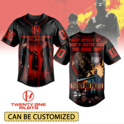 Gleammerch Twenty One Pilots Band Personalized Baseball Jersey For Fans