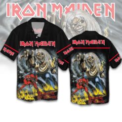 Gleammerch Iron Maiden Music Hawaiian Shirt Gifts For Fans