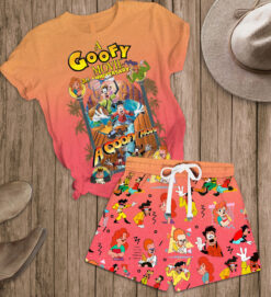 Gleammerch A Goofy Movies Short Pajamas Set