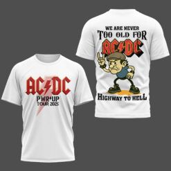 Gleammerch AC/DC T-Shirt Gifts For Fans