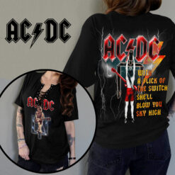 Gleammerch AC/DC T-Shirt Gifts For Fans