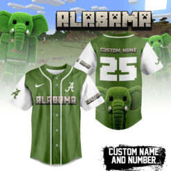 Gleammerch Alabama Crimson Tide Baseball Jersey Gift For Fans