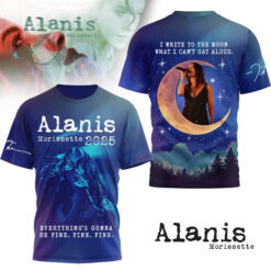 Gleammerch Alanis Morissette T-Shirt Gifts For Fans