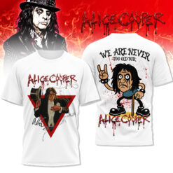 Gleammerch Alice Cooper T-Shirt Gifts For Fans