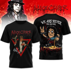 Gleammerch Alice Cooper T-Shirt Gifts For Fans