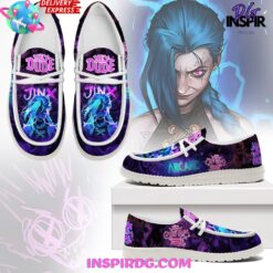 Gleammerch Arcane Jinx Personalized Personalized Hey Dude Shoes For Men And Women