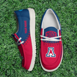 Gleammerch Arizona Wildcats Personalized Hey Dude Shoes For Men And Women