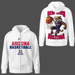 Gleammerch Arizona Wildcats Zip Hoodie Gift For Fan