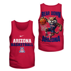 Gleammerch Arizona Wildcats Tank Top For Fans