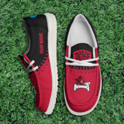 Gleammerch Arkansas Razorbacks Personalized Hey Dude Shoes For Men And Women