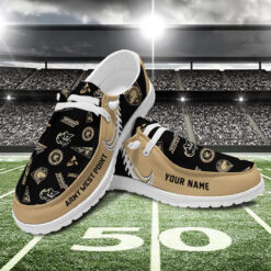 Gleammerch Army Black Knights Personalized Hey Dude Shoes For Men And Women