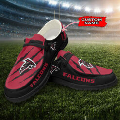 Gleammerch Atlanta Falcons Personalized Hey Dude Shoes For Men And Women