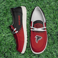 Gleammerch Atlanta Falcons Personalized Hey Dude Shoes For Men And Women