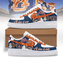 Gleammerch Auburn Tigers Air Low-Top Sneakers Shoes For Men And Women
