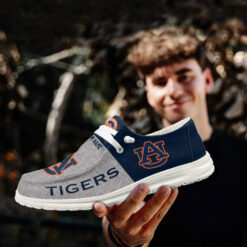 Gleammerch Auburn Tigers Personalized Hey Dude Shoes For Men And Women