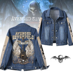 Gleammerch Avenged Sevenfold Denim Jacket Gift For Fans