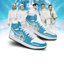 Gleammerch Backstreet Boys AJ1 High Sneakers Shoes For Men And Women