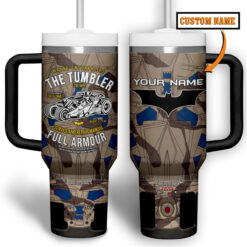 Gleammerch Batman Custom Stanley Quencher 40oz Stainless Steel Tumbler With Handle