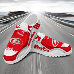 Gleammerch Beta motorcycless Personalized Hey Dude Shoes For Men And Women