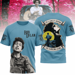 Gleammerch Bob Dylan T-Shirt Gifts For Fans