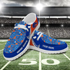 Gleammerch Boise State Broncos Personalized Hey Dude Shoes For Men And Women