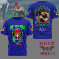 Gleammerch Bret Michaels T-Shirt Gifts For Fans