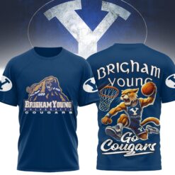 Gleammerch Brigham Young Cougars T-Shirt Gifts For Fans