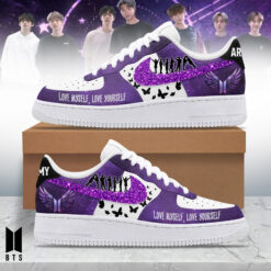 Gleammerch BTS Air Low-Top Sneakers Shoes For Men And Women