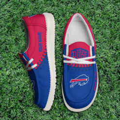 Gleammerch Buffalo Bills Personalized Hey Dude Shoes For Men And Women