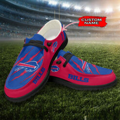 Gleammerch Buffalo Bills Personalized Hey Dude Shoes For Men And Women