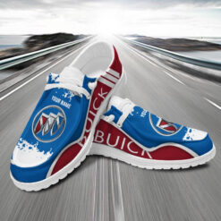 Gleammerch Buicks Personalized Hey Dude Shoes For Men And Women