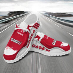 Gleammerch Case IHs Personalized Hey Dude Shoes For Men And Women