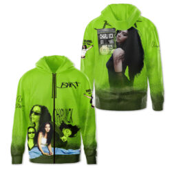 Gleammerch Charli XCX Zip Hoodie Gift For Fan