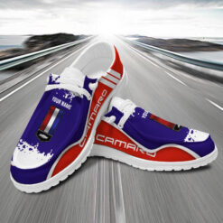 Gleammerch Chevrolet Camaros Personalized Hey Dude Shoes For Men And Women