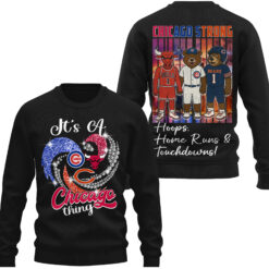 Gleammerch Chicago Cubs Fashion Sweatshirt Gift For Fans