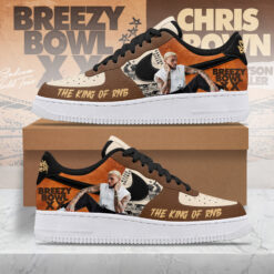 Gleammerch Chris Brown Air Low-Top Sneakers Shoes For Men And Women