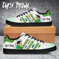 Gleammerch Chris Brown Skate Stan Shoes Sneakes For Men And Women